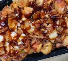 Grilled Meat Salad Rice Bowl