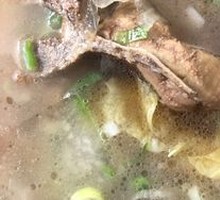 Stewed Pork Ribs with Vegetables