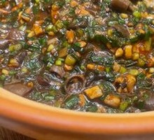 Sea Cucumber Rice Toss