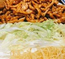 Peking-style Shredded Pork with Sweet Soy Sauce