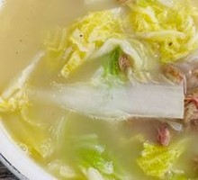 Braised Cabbage with Pork Cracklings