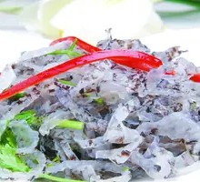 Crispy Fish Skin Salad