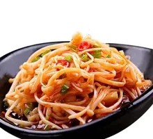 Spicy Enoki Mushrooms
