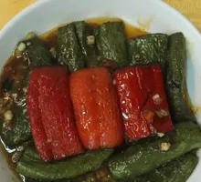 Braised Pepper with Tiger Skin