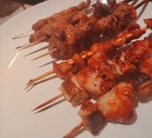 Red Yeast Rice Willow Wood Large Skewer