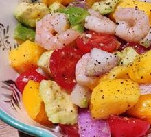 Mediterranean Mango Avocado Salad