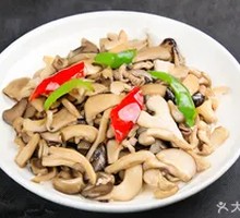 Stir-Fried Mushroom with Meat