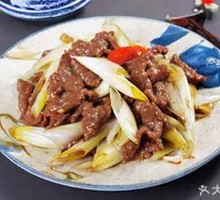 Scallion Stir-Fried Beef