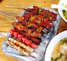 Pork Rib Skewers