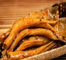 Sweet and Spicy Duck Intestines