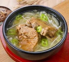 Sour Cabbage Pork Rib Soup Rice