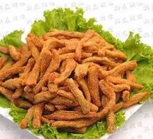 Crispy Lean Pork Cracklings
