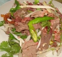 Scallion Stir-Fried Lamb