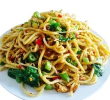 Stir-Fried Rice Noodles with Greens