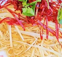 Spicy Oil-Poured Tofu Skin