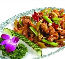 Stir-Fried Intestines with Chili