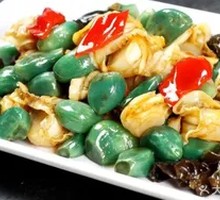 Pickled Garlic Scallops