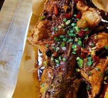 Spicy Oil-Flavored Sea Bass