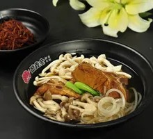 Pork Rib Mushroom Noodles