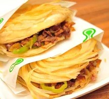 Golden Silk Meat Sandwich