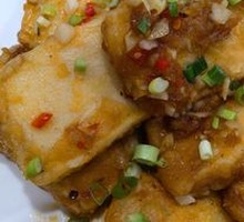 Shrimp Paste Baked Tofu
