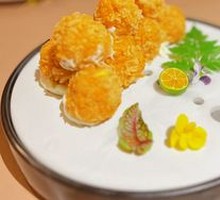 Mustard-Flavored Shrimp Balls