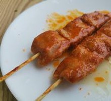 Microwave Meat Skewers