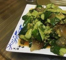 Cucumber and Jellyfish Salad