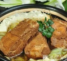 Pork Rib and Chinese Cabbage Rice