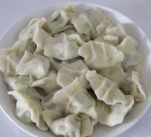 Wild Vegetable and Pork Dumplings