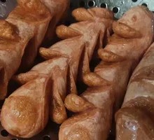 Fried Large Red Sausage