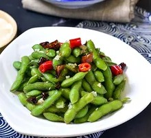 Spicy Braised Edamame