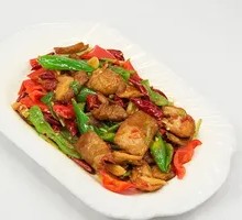 Scallion Stir-fried Intestines