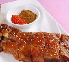Roasted Lamb Leg from the Gobi Desert