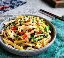 Stir-Fried Tofu Skin