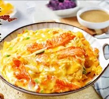 Seafood Crab Stick Egg Rice