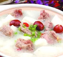 Braised Pork Ribs with Chinese Yam