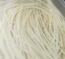 White Round Beef Tendon Noodles