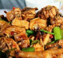 Stewed Chicken with Brown Sauce