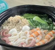 Crab Stick Noodle Soup