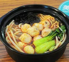 Squid Ball Noodle Soup