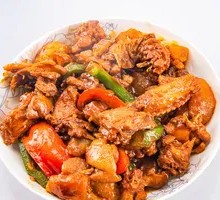 Stewed Chicken with Brown Sauce