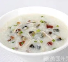 Century Egg and Pork Porridge