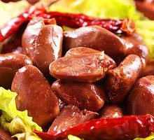 Sweet Spicy Duck Hearts