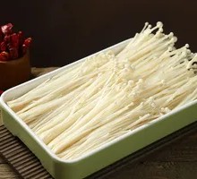 Fresh Tender Enoki Mushrooms