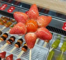 Strawberry Candy Apples