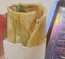 Fried Cold Noodles with Stinky Tofu Rolls