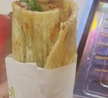 Fried Cold Noodles with Sausage Roll