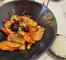 Spicy Sea Shrimp Pot