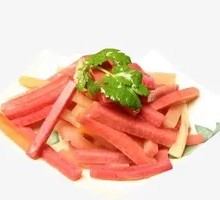 48-Hour Pickled Radish Strips
